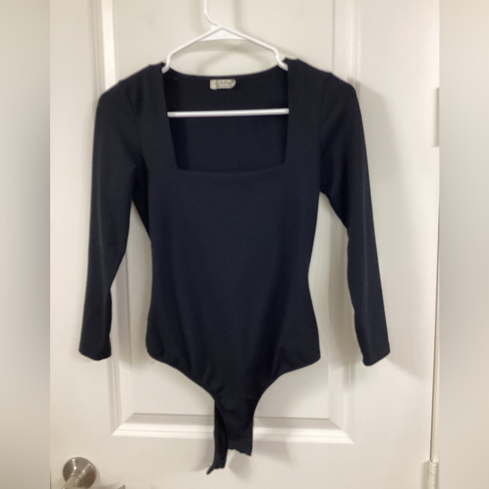 Free People Midnight Black Top